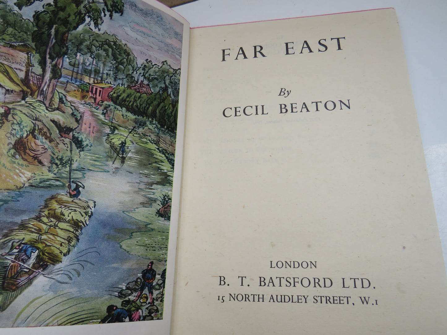 Far East By Cecil Beaton 1945 1st Edition