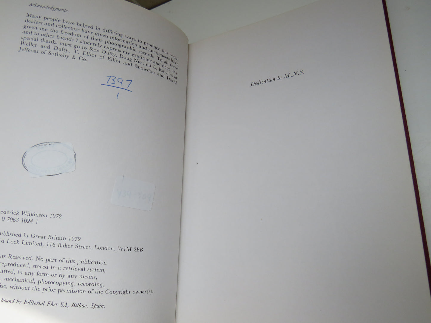 Antique Arms and Armour By Frederick Wilkinson 1972