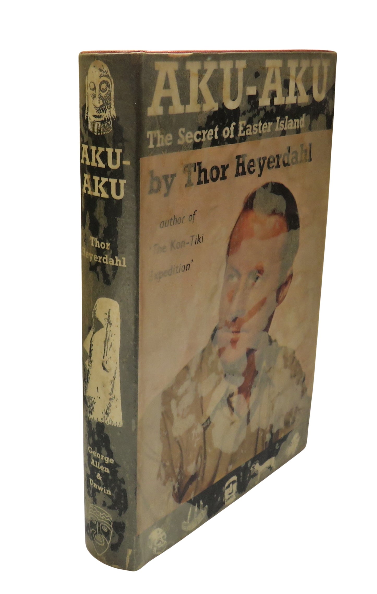 Aku-Aku The Secret of Easter Island By Thor Heyerdahl 1958