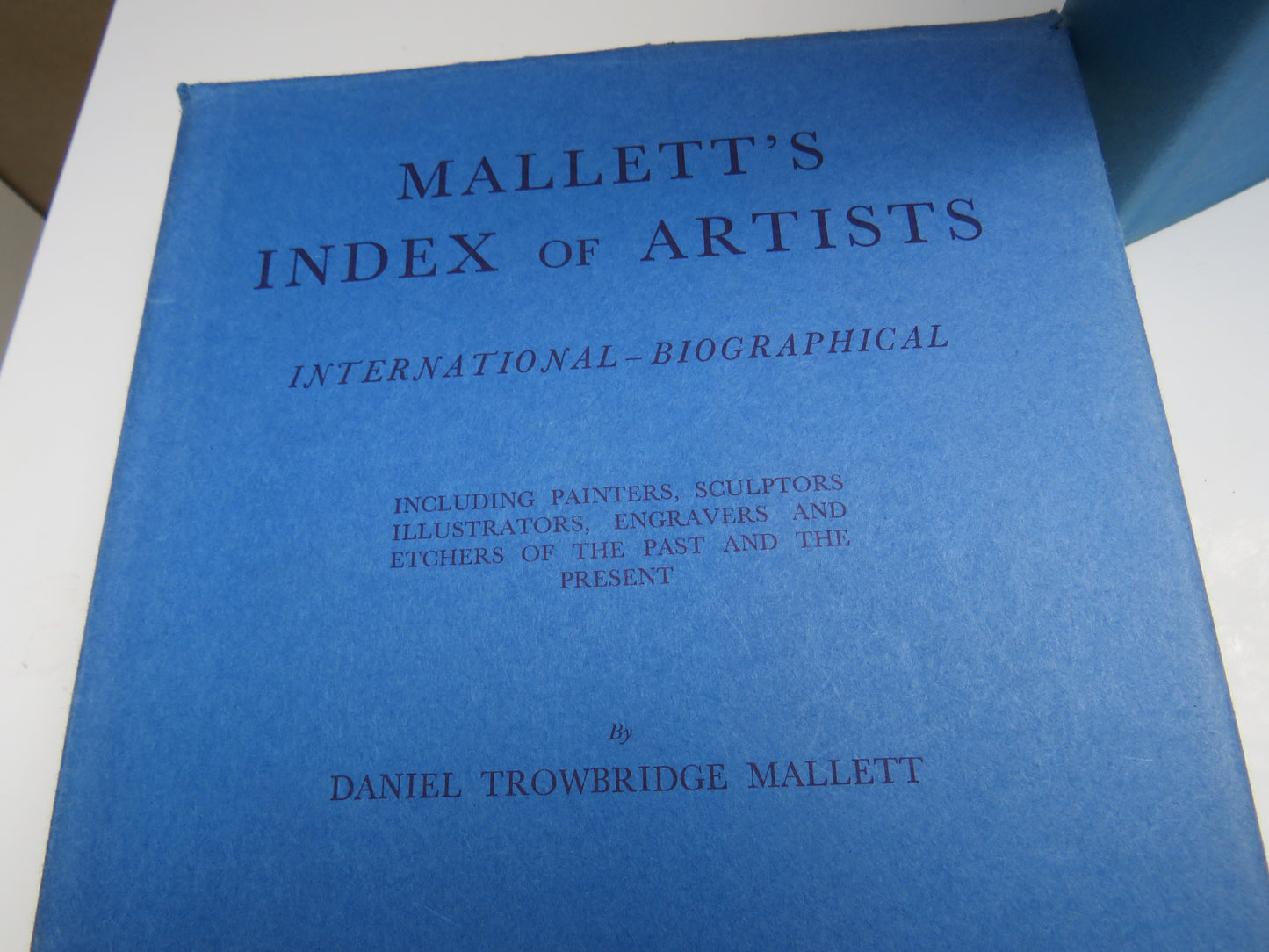 Mallett's Index of Artists International - Biographical By Daniel Trowbridge Mallett 1976