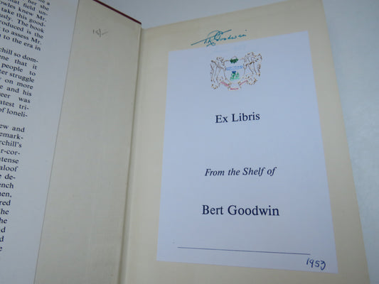 Winston Churchill The Era and The Man By Virginia Cowles 1953 1st Edition