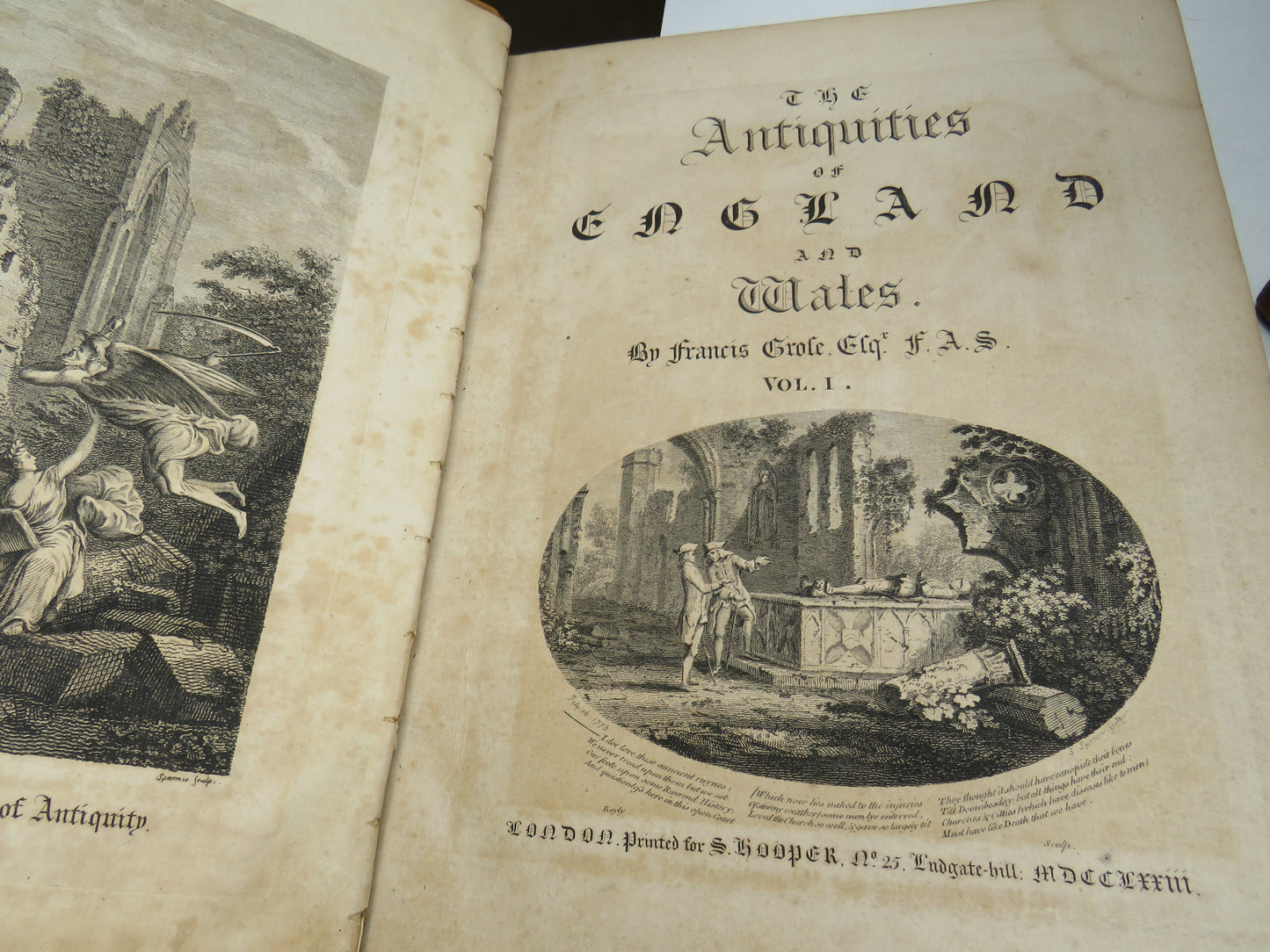 The Antiquities Of England and Wales By Francis Grose Esq 1773 - 1776