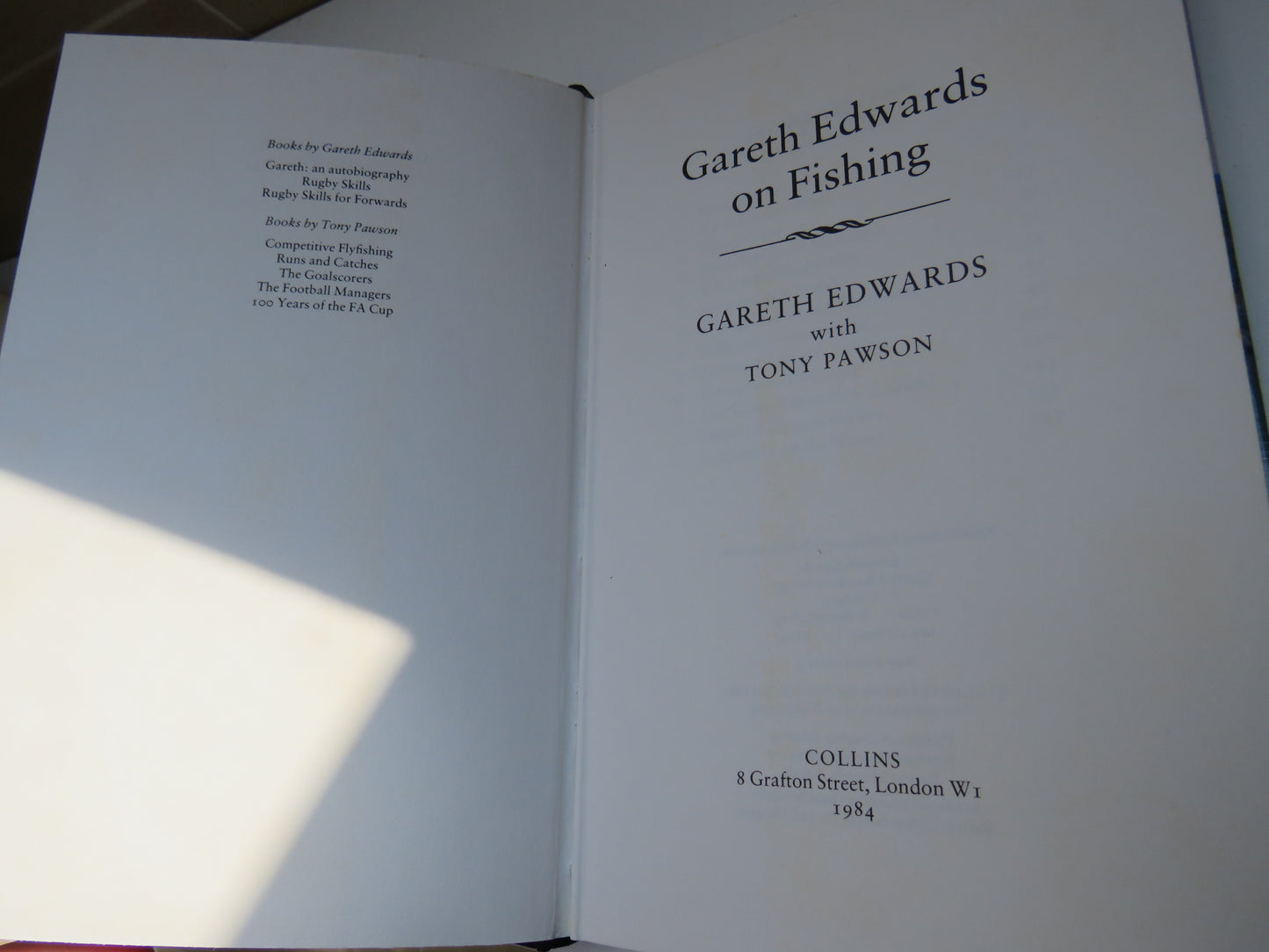 Gareth Edwards On Fishing Gareth Edwards With Tony Parson 1984