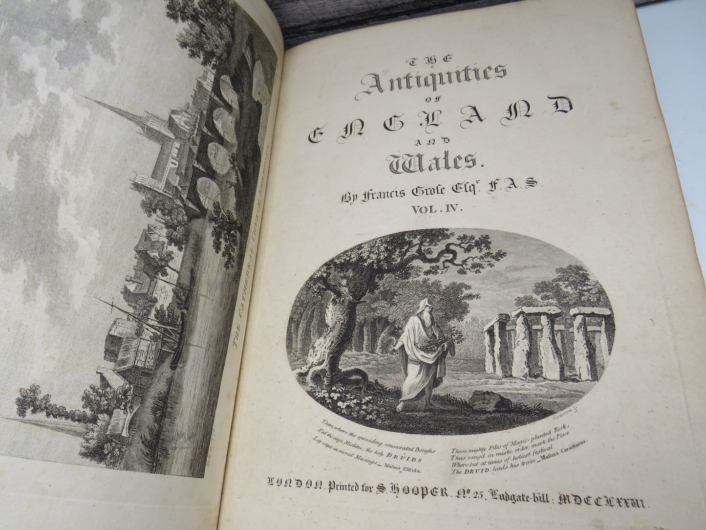 The Antiquities Of England and Wales By Francis Grose Esq 1773 - 1776