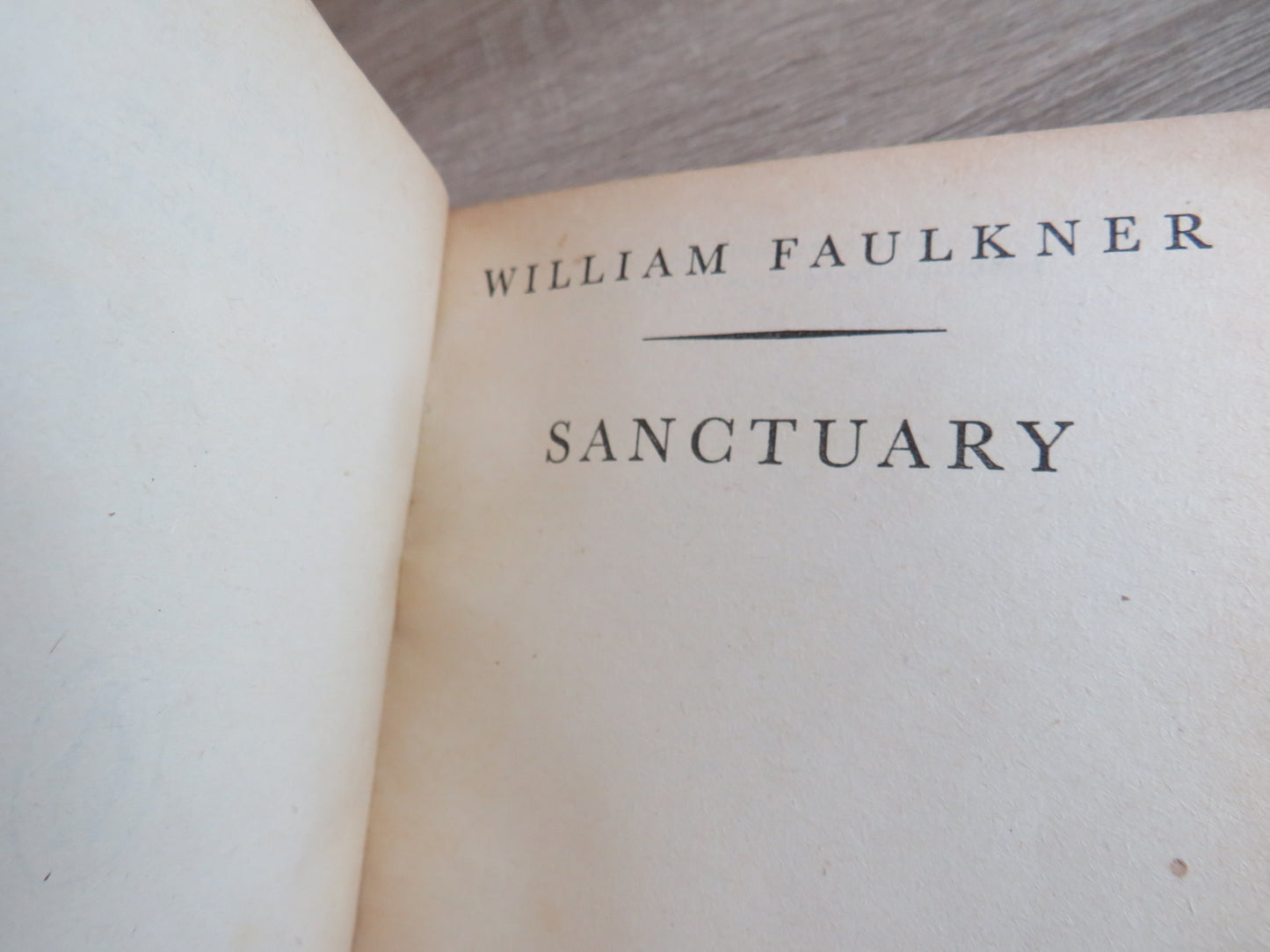 Sanctuary By William Faulkner 1953 Penguin Books
