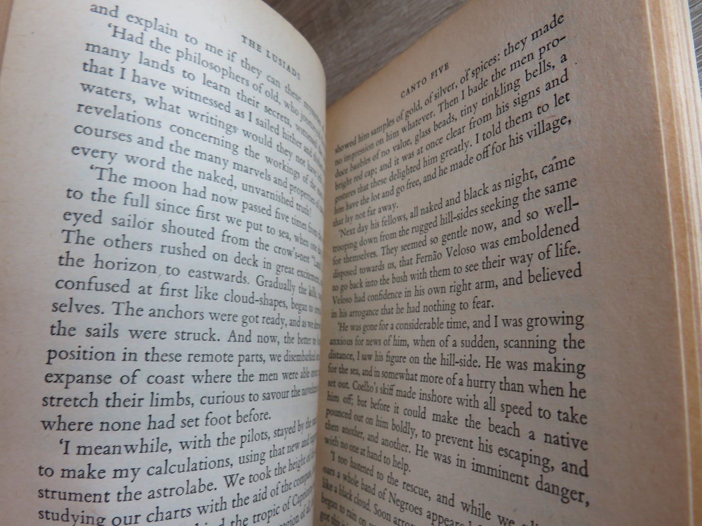 The Lusiads By Luis Vaz De Camoens Translated By William C. Atkinson 1952 Penguin Classics