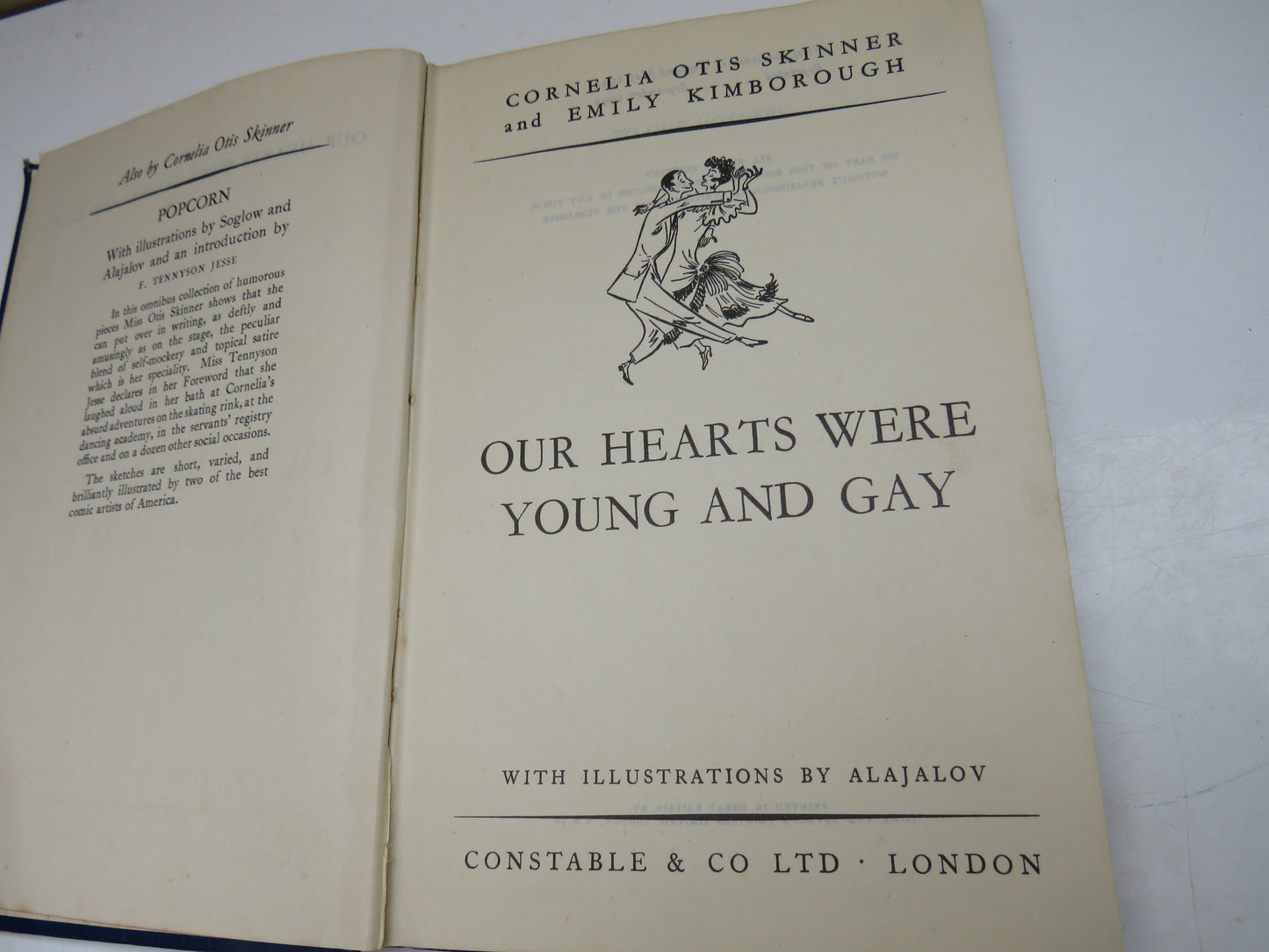 Our Hearts Were Young and Gay By Cornelia Otis Skinner and Emily Kimborough 1944