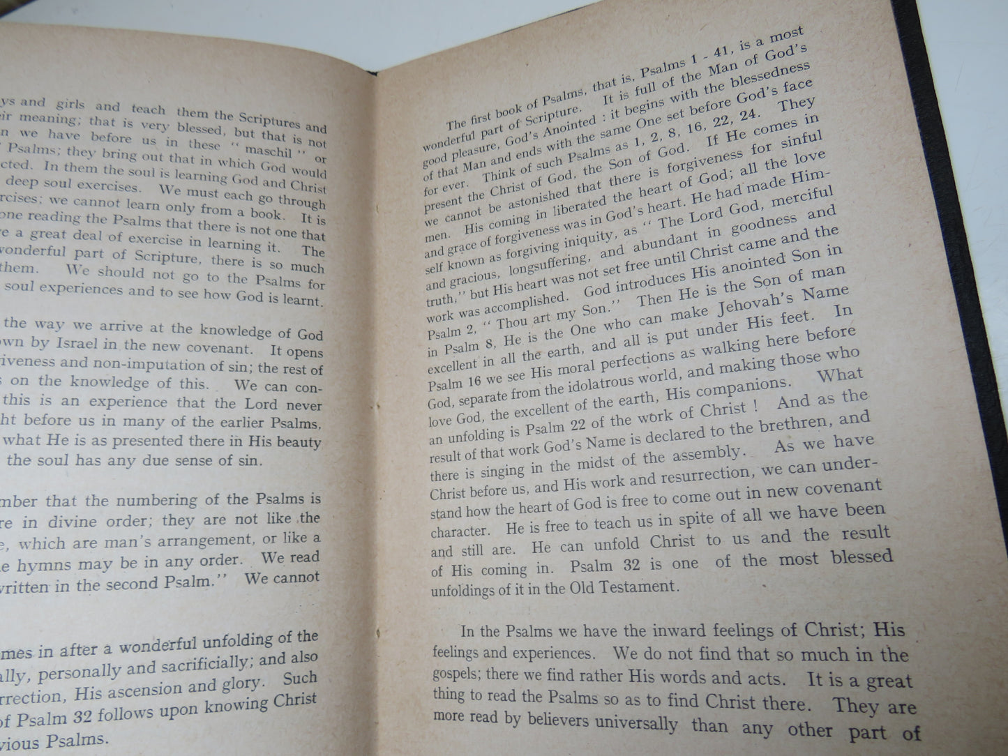 Notes Of Readings On The Maschil Psalms 1928