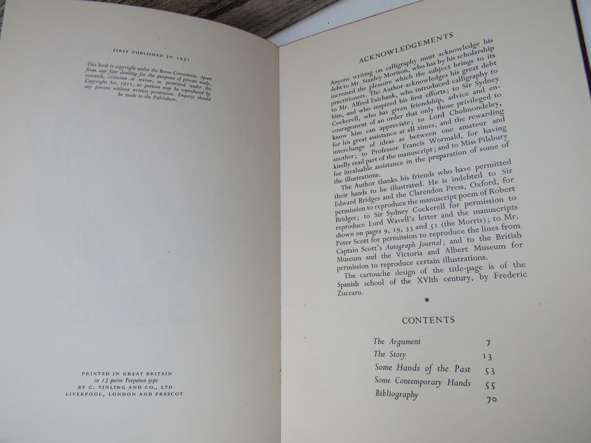 Written By Hand By Aubrey West 1951