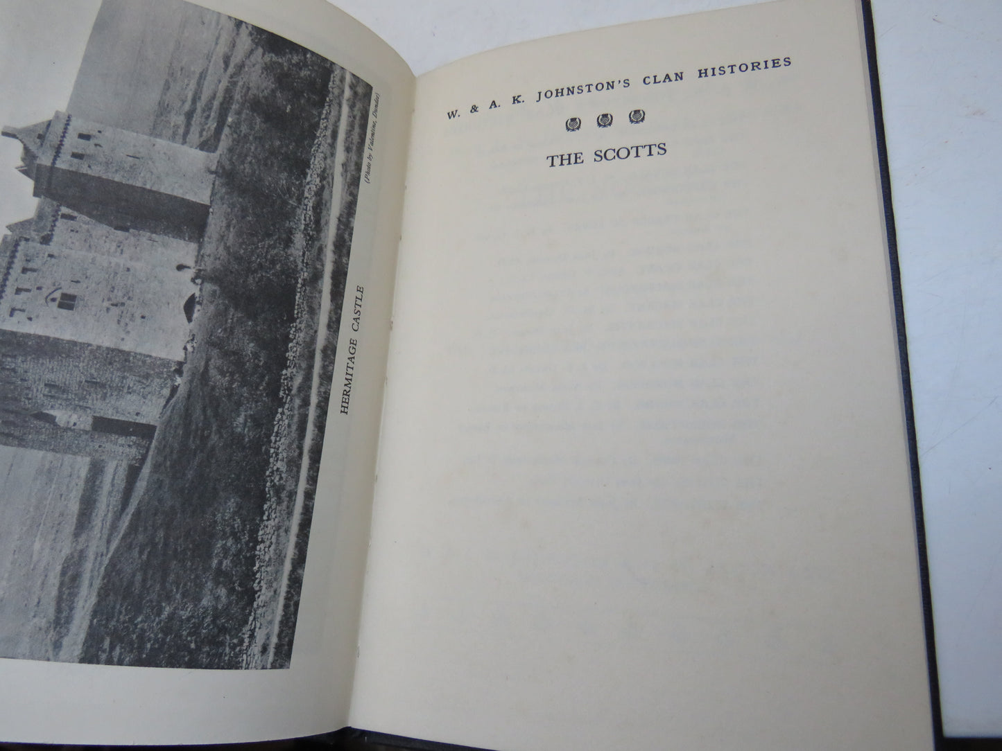 The Scotts By Jean Dunlop With Tartan and Chief's Arms In Colour and A Map 1957