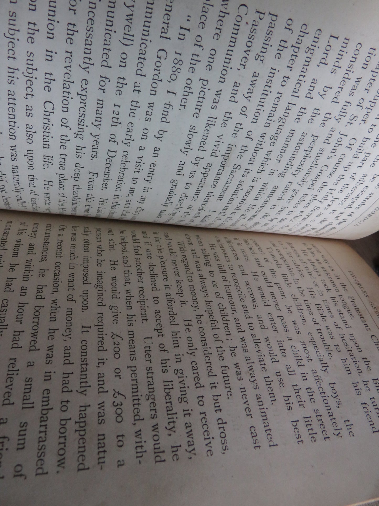 Events In The Life of Charles George Gordon From Its Beginning To Its End by Henry William Gordon 1886 2nd Edition