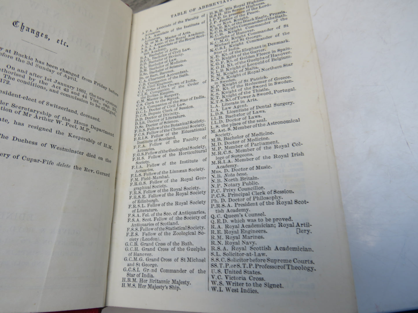 Oliver & Boyd's New Edinburgh Almanac and National Repository For The Year 1881