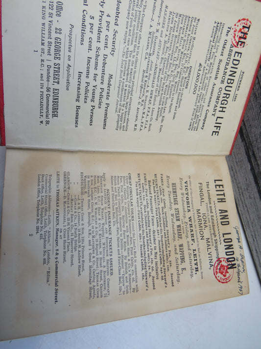 The Western Supplement To Oliver and Boyd's Edinburgh Almanac For 1905 Comprehending Lists Connected With The County of The City of Glasgow and The Counties of Argyll, Ayr, Bute, Dumbarton, Dumfries, Kirkcudbright, Lanark, Linlithgow, Renfrew..