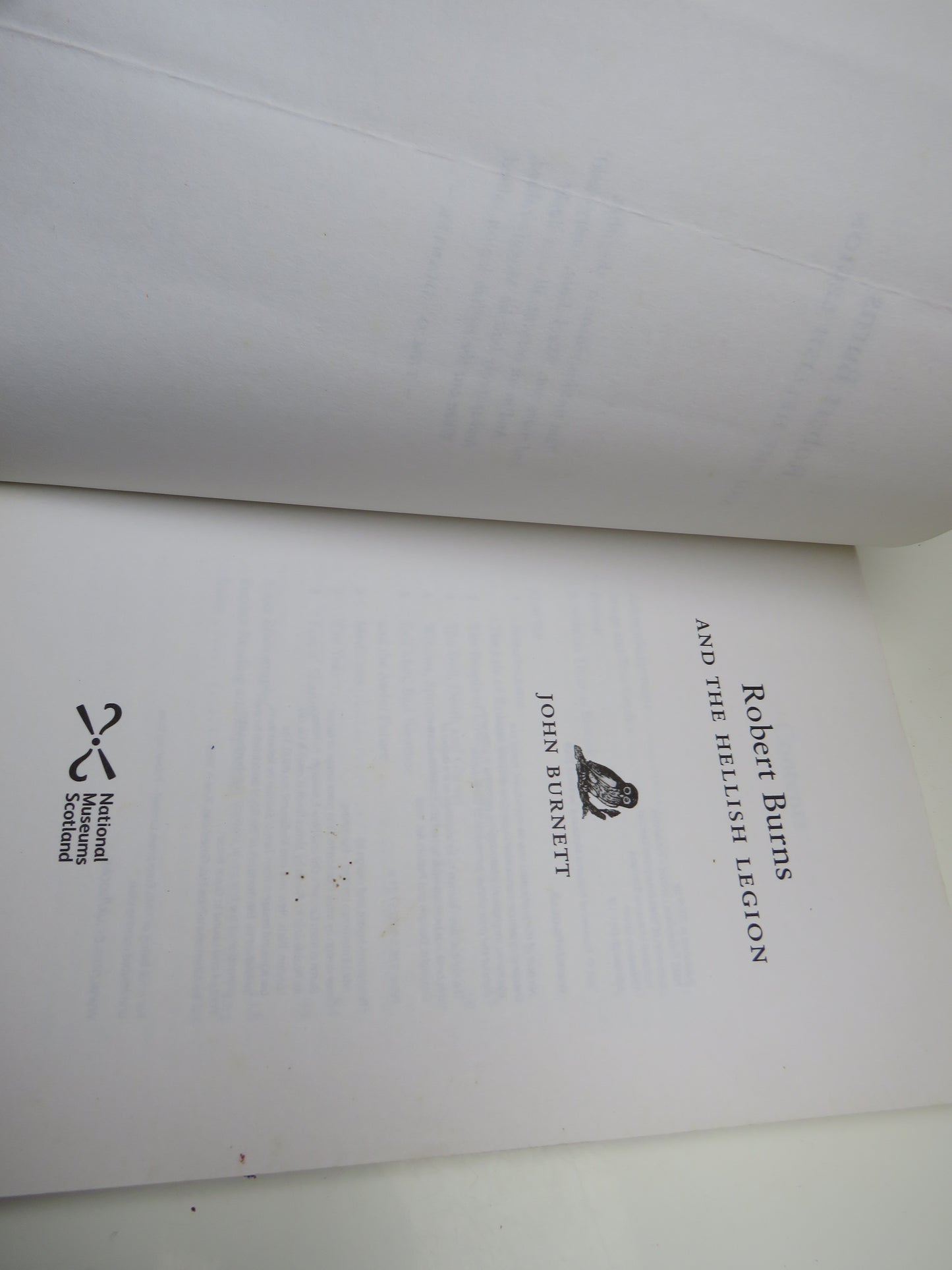 Robert Burns and The Hellish Legion By John Burnett 2009