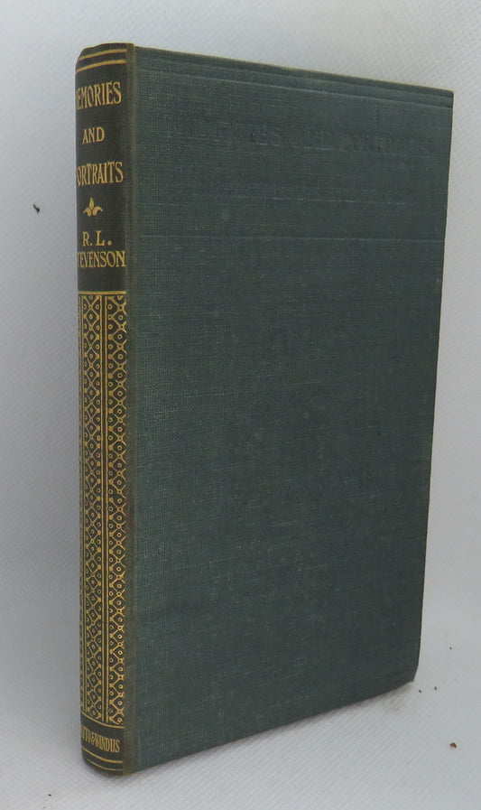 Memories and Portraits By Robert Louis Stevenson 1912