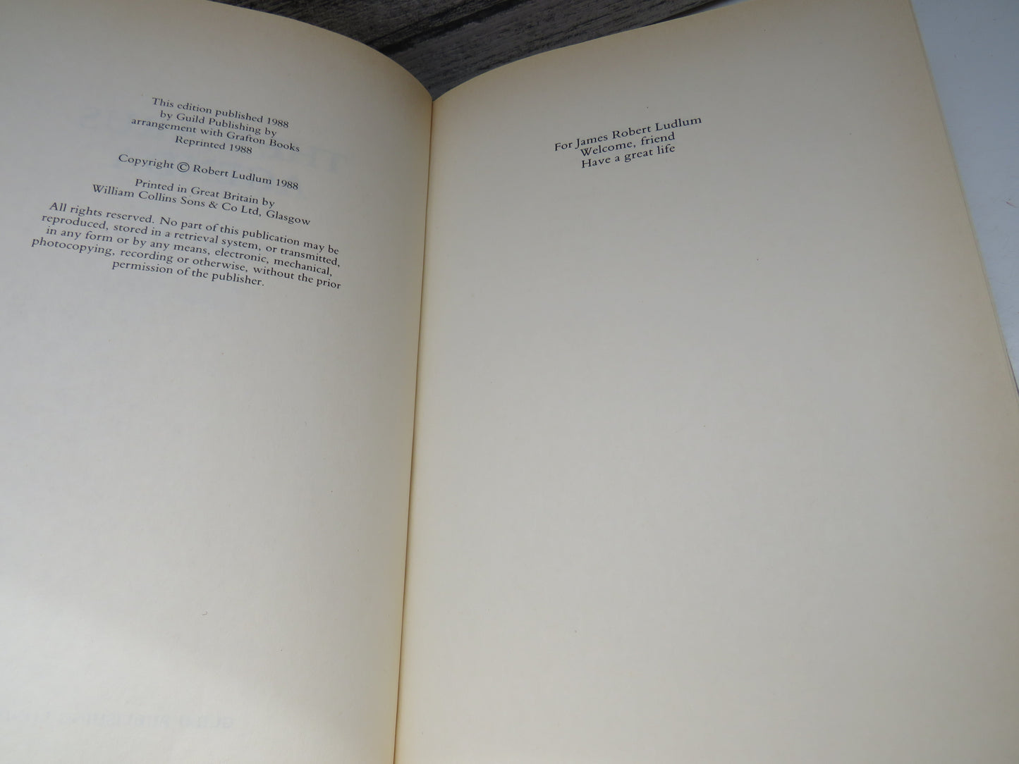 The Icarus Agenda By Robert Ludlum 1988