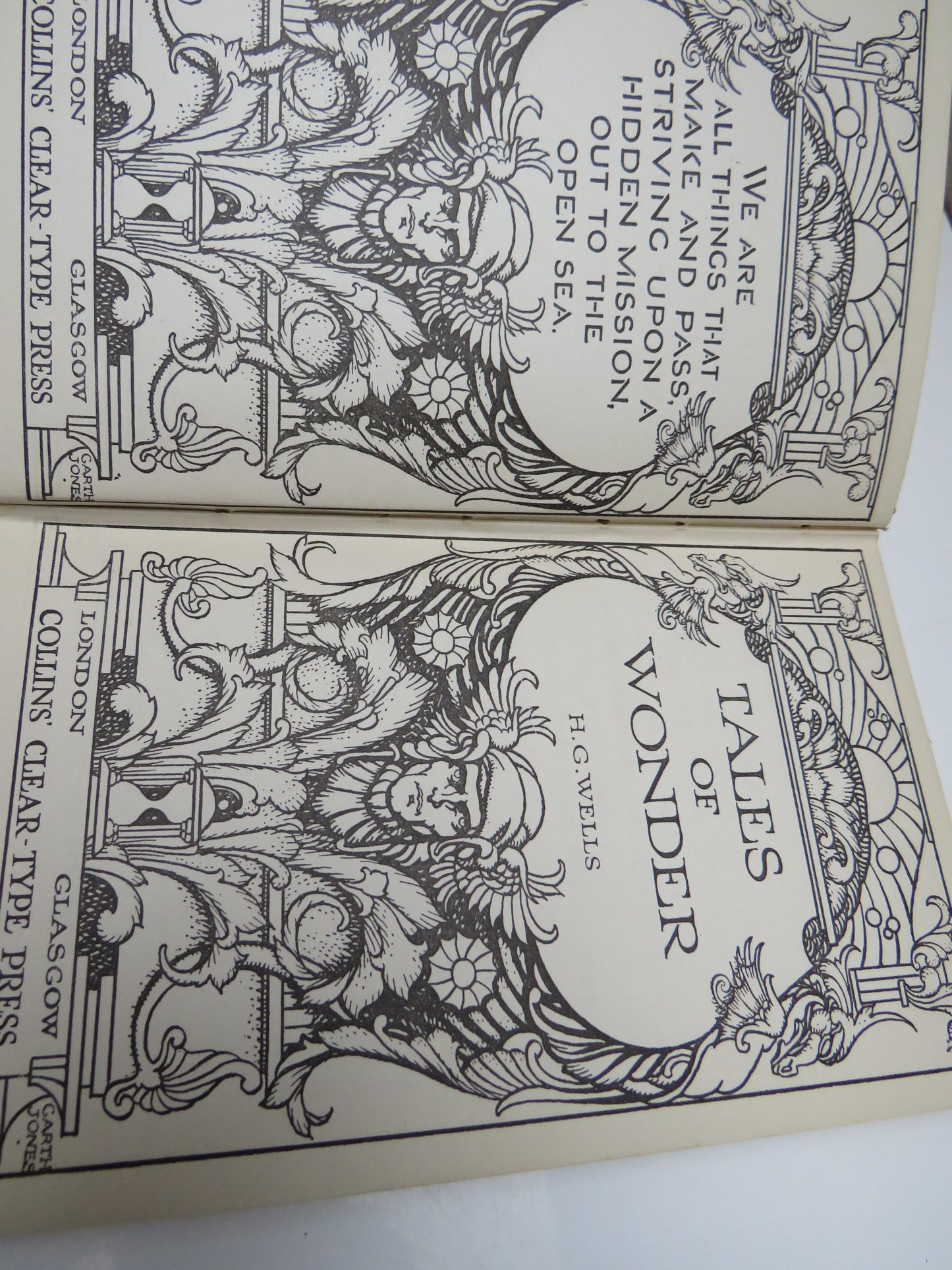 Tales of Wonder By H.G. Wells