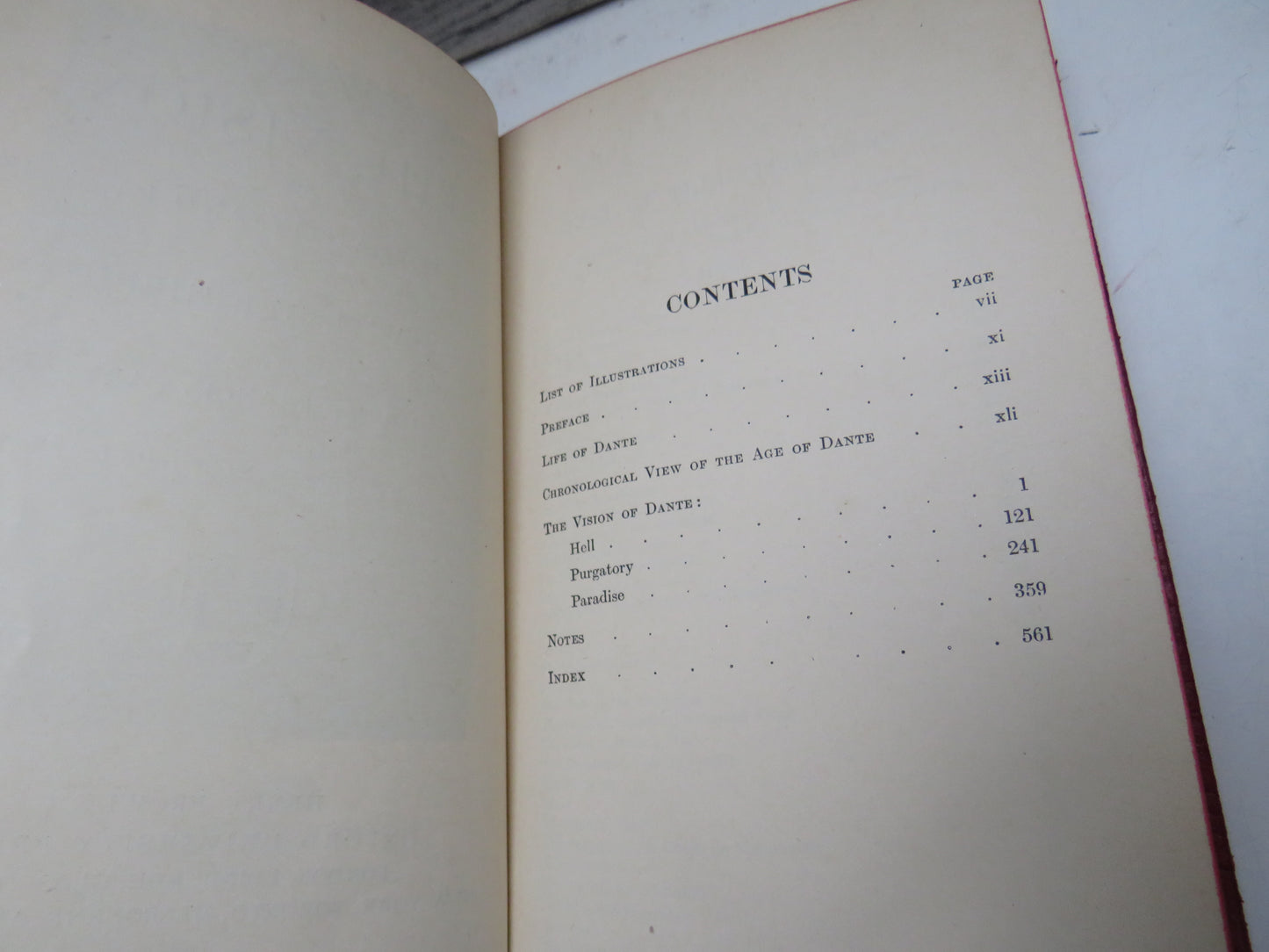 The Vision or Hell, Purgatory, and Paradise of Dante Alighieri Translated By Henry Francis Cary 1913