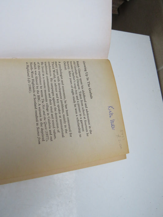 Growing Up In The Gorbals By Ralph Glasser 1986