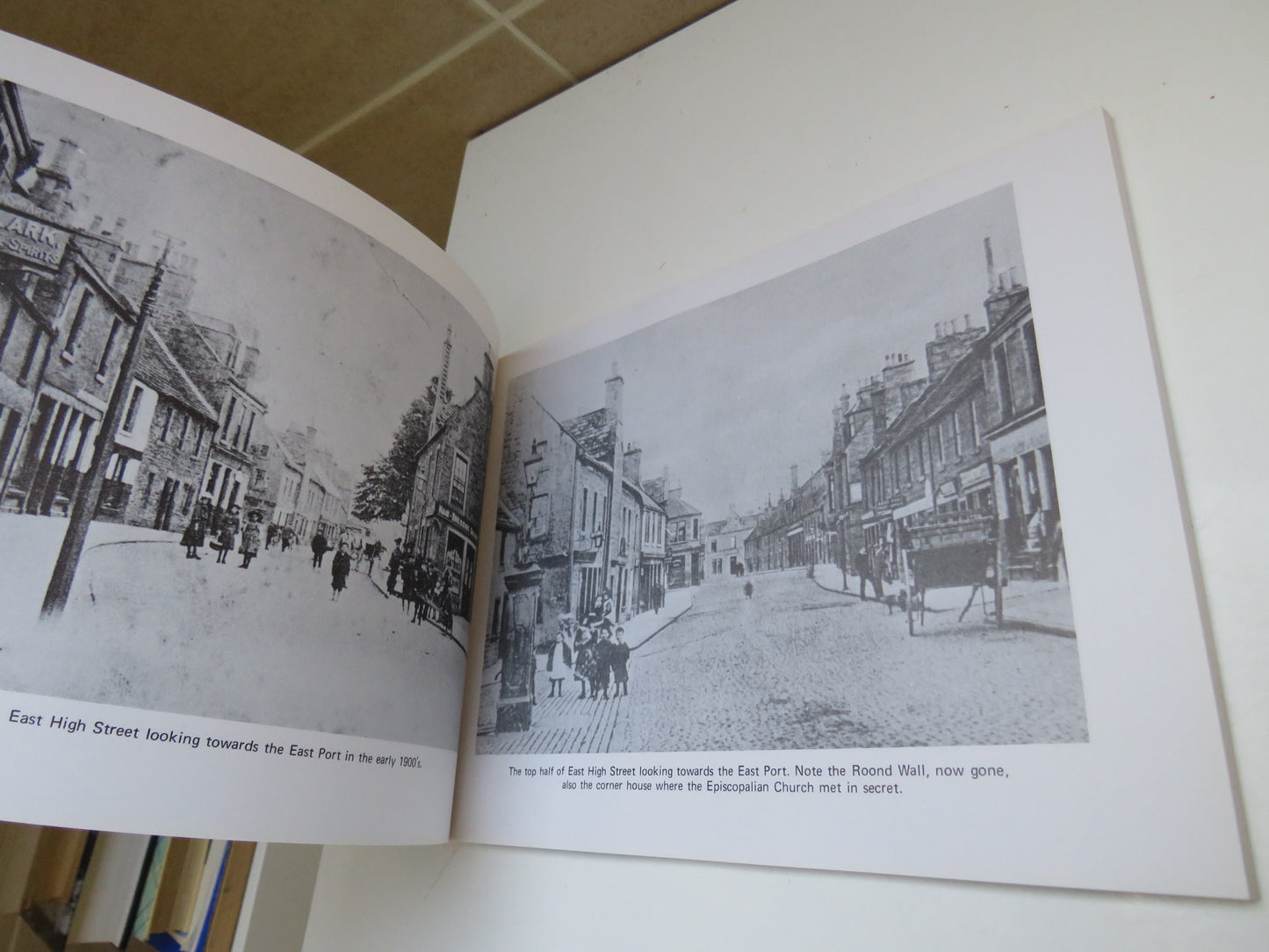 Forfar Over the Past 150 Years from Old Prints and Photographs by Ernest Mann (First Edition)