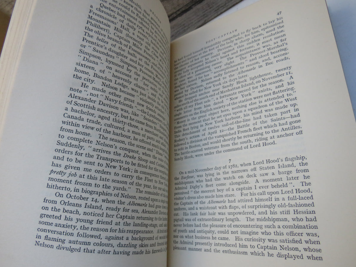 Nelson By Carola Oman 1947 1st Edition