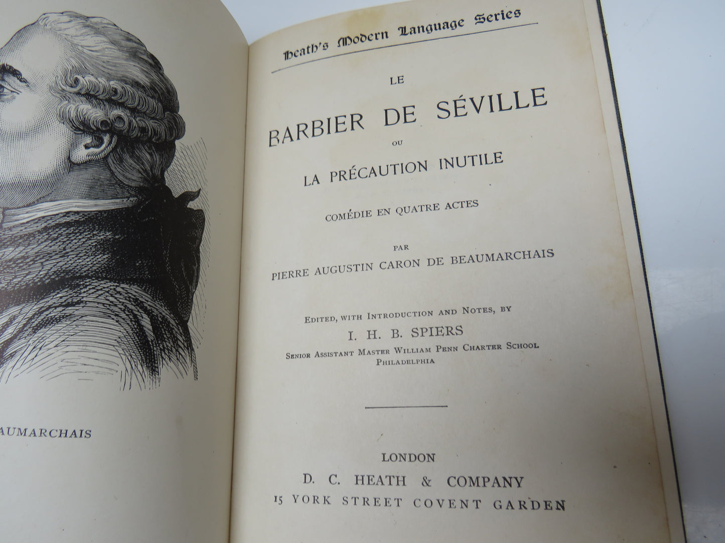 Le Barbier De Seville Ou La Precaution Inutile Comedie En Quatre Actes Par Pierre Augustin Caron De Beaumarchais