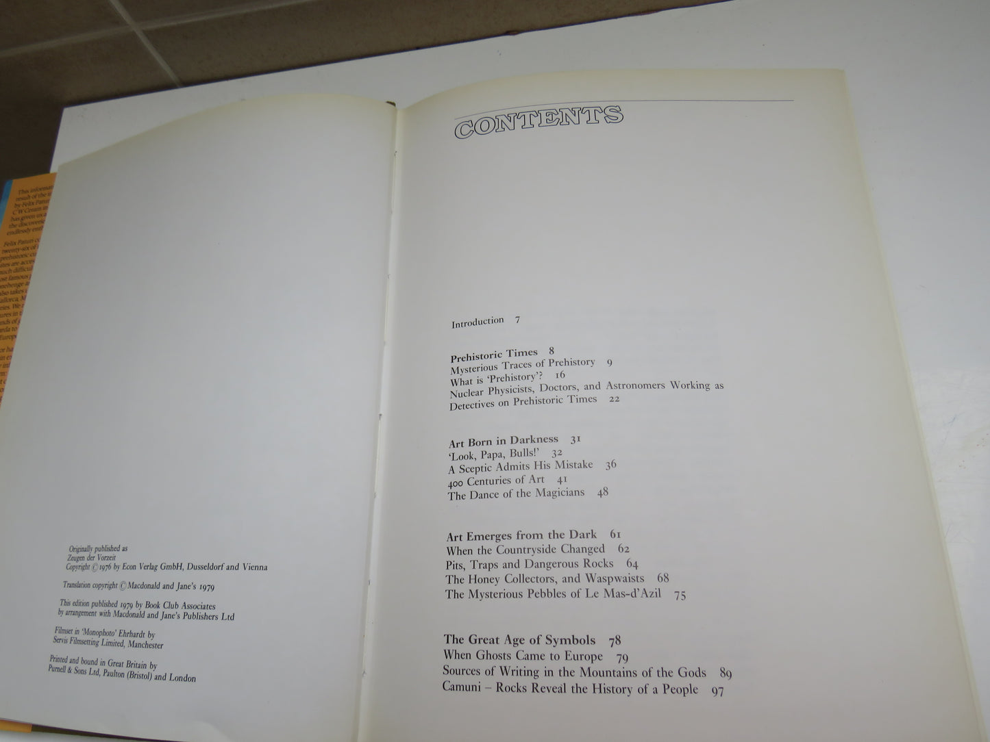 Prehistoric Heritage by Felix R. Paturi, 1979