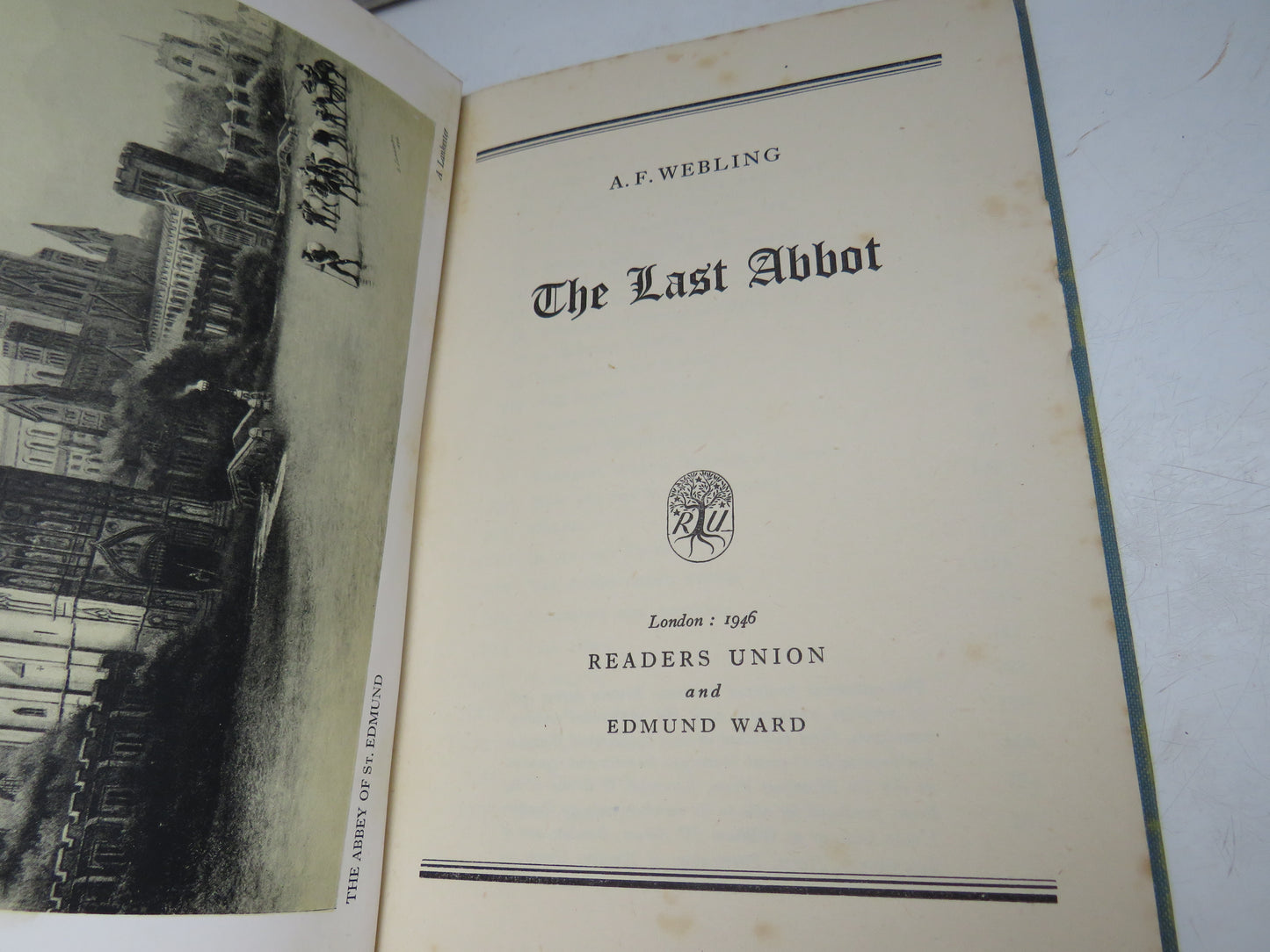 The Last Abbot By A. F. Webling 1946