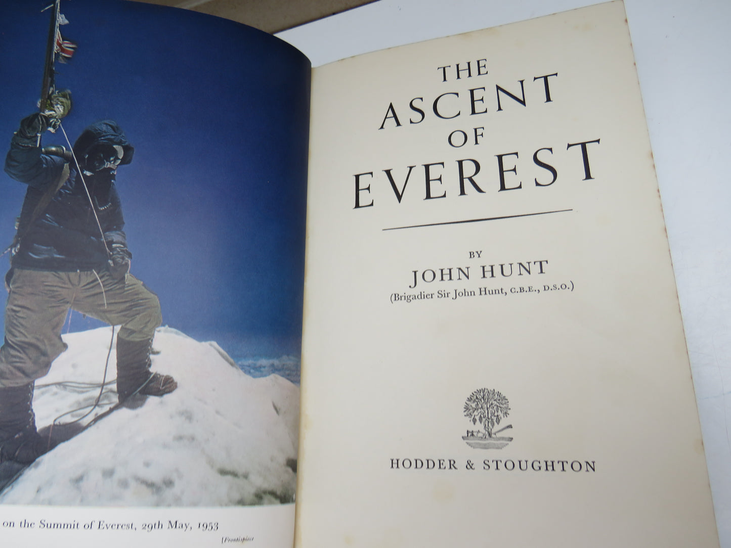 The Ascent of Everest by John Hunt, 1953
