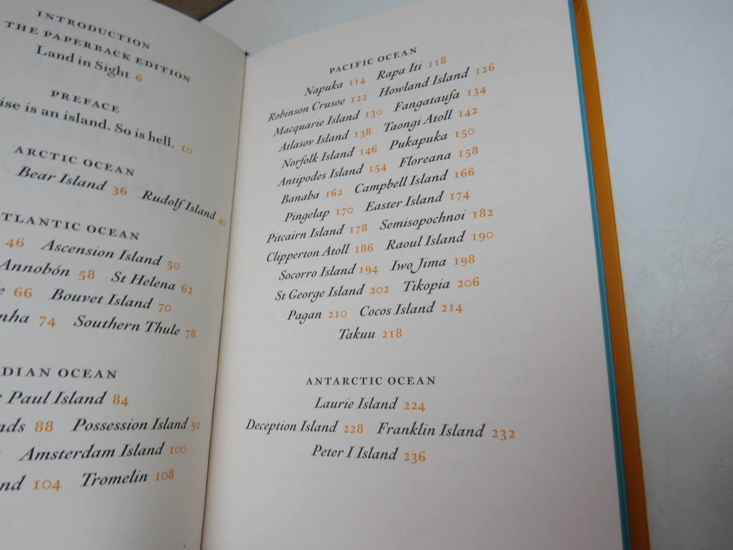 Pocket Atlas of Remote Islands by Judith Schalansky, Penguin Book