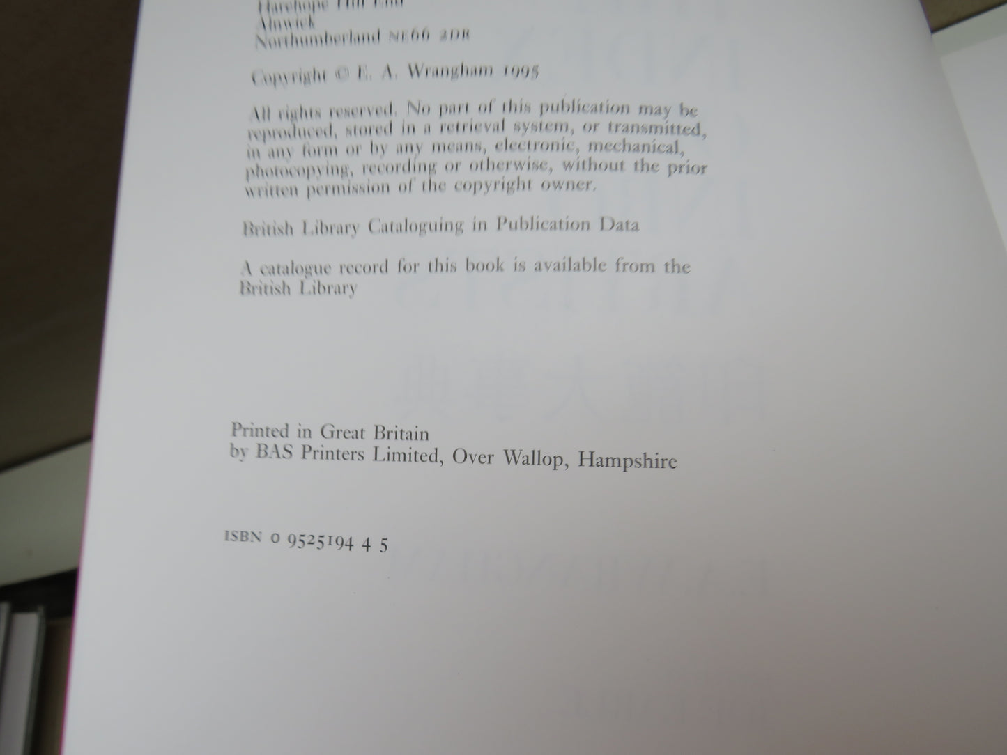 The Index of Inro Artists by E. A. Wrangham, 1995