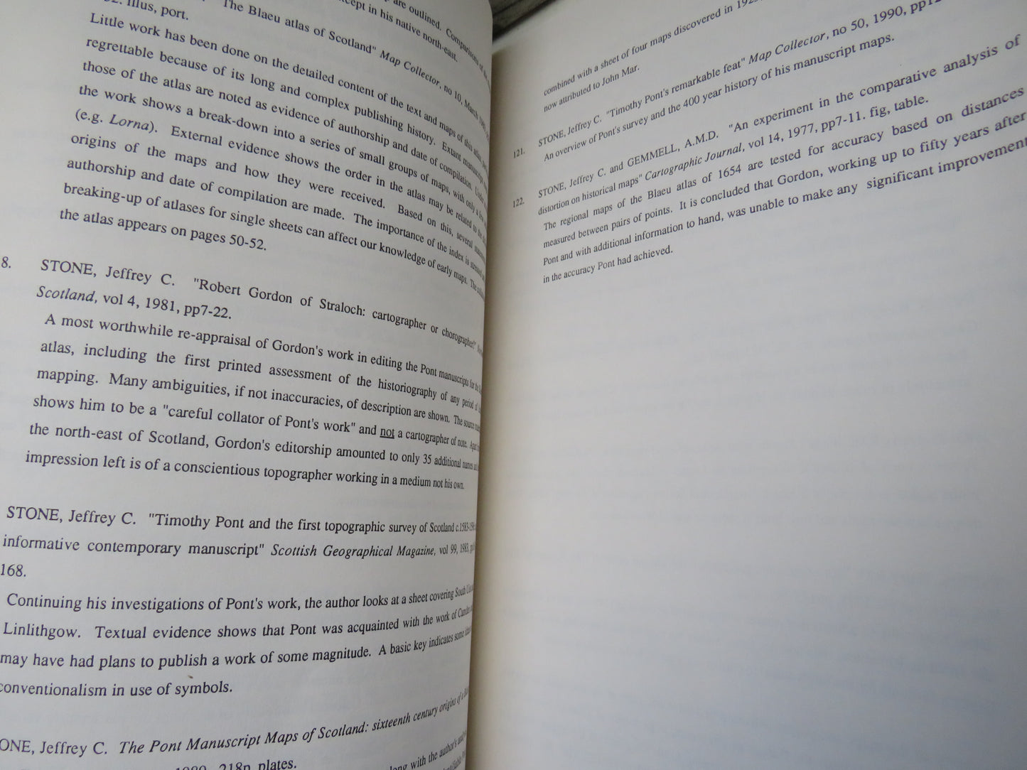The Historical Cartography of Scotland By J.N. Moore 1991