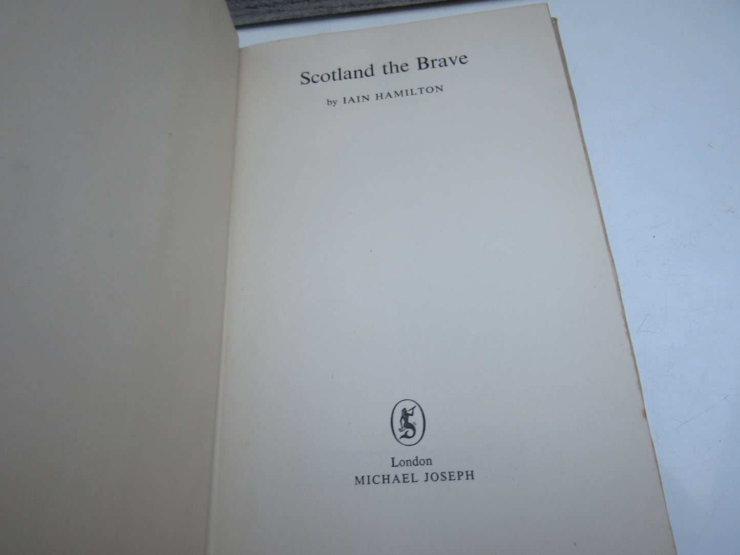 Scotland The Brave By Ian Hamilton 1957