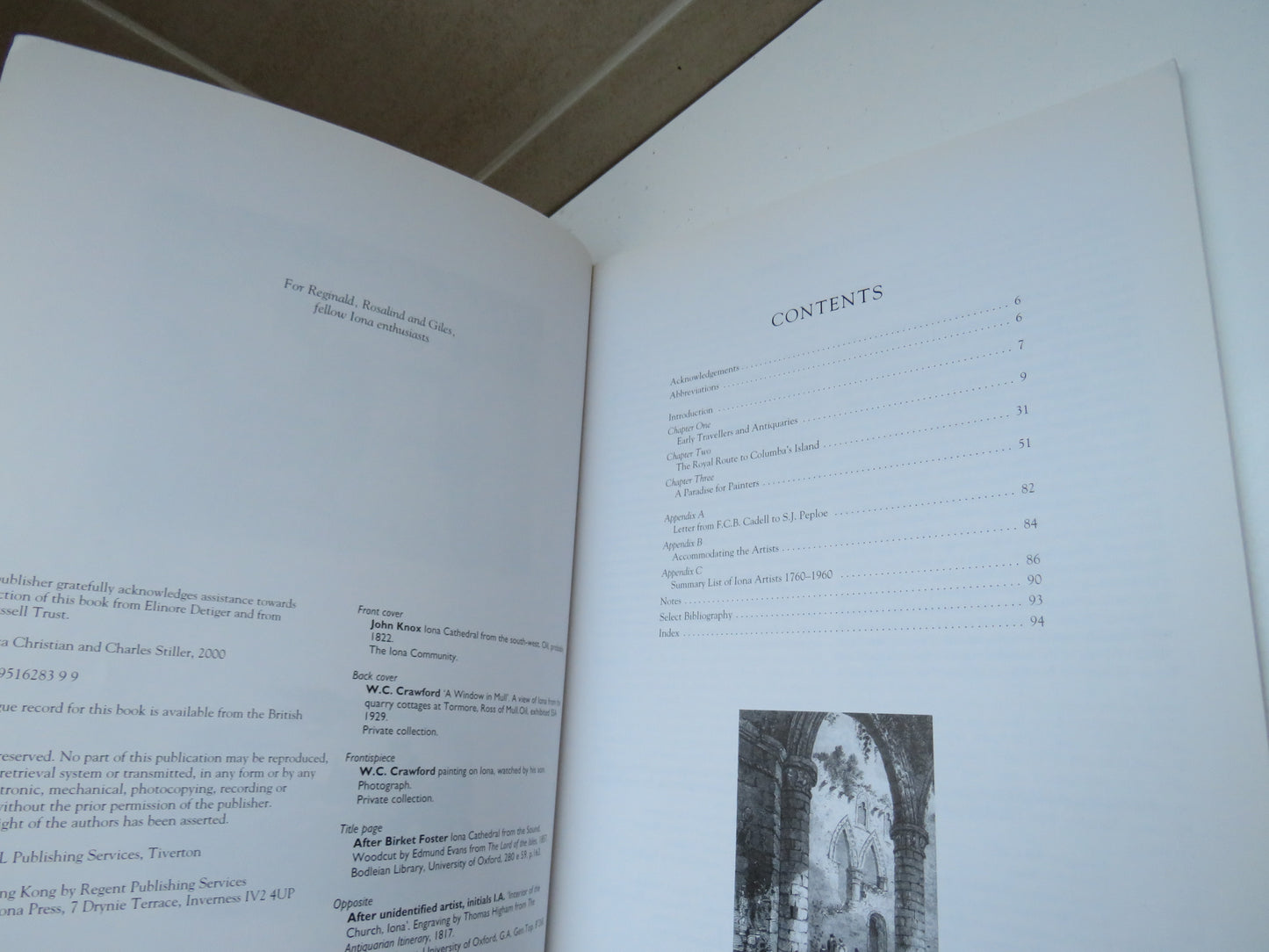 Iona Portrayed, The Island through Artists' Eyes. 1760-1960, by Jessica Christian and Charles Stiller, 2000