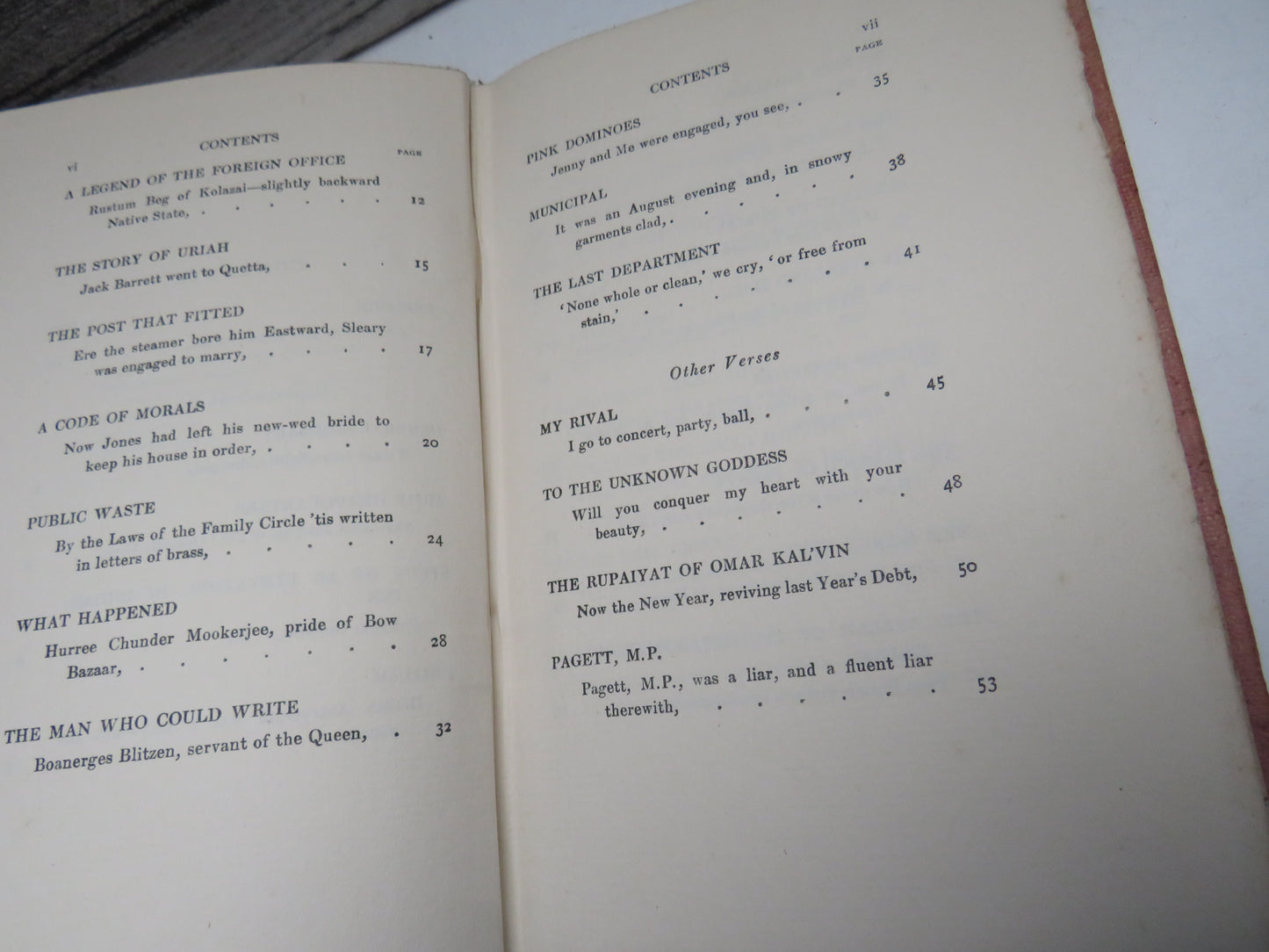 Departmental Ditties and Other Verses by Rudyard Kipling 1911