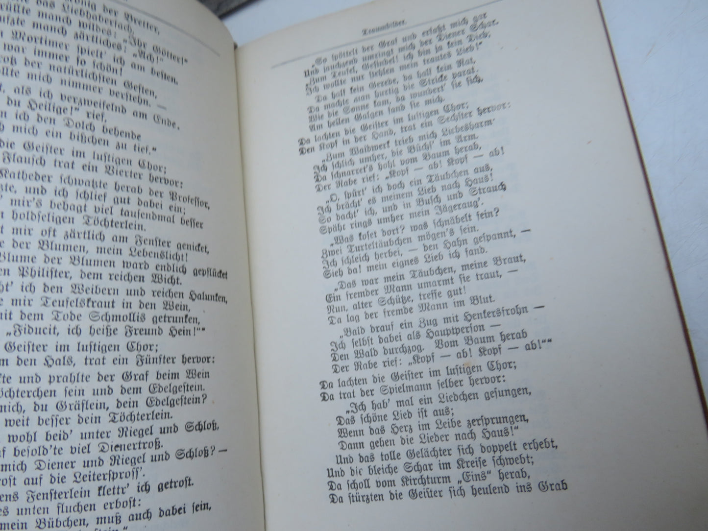 Das Buch Der Lieder Von Heinrich Heine Antique German Book