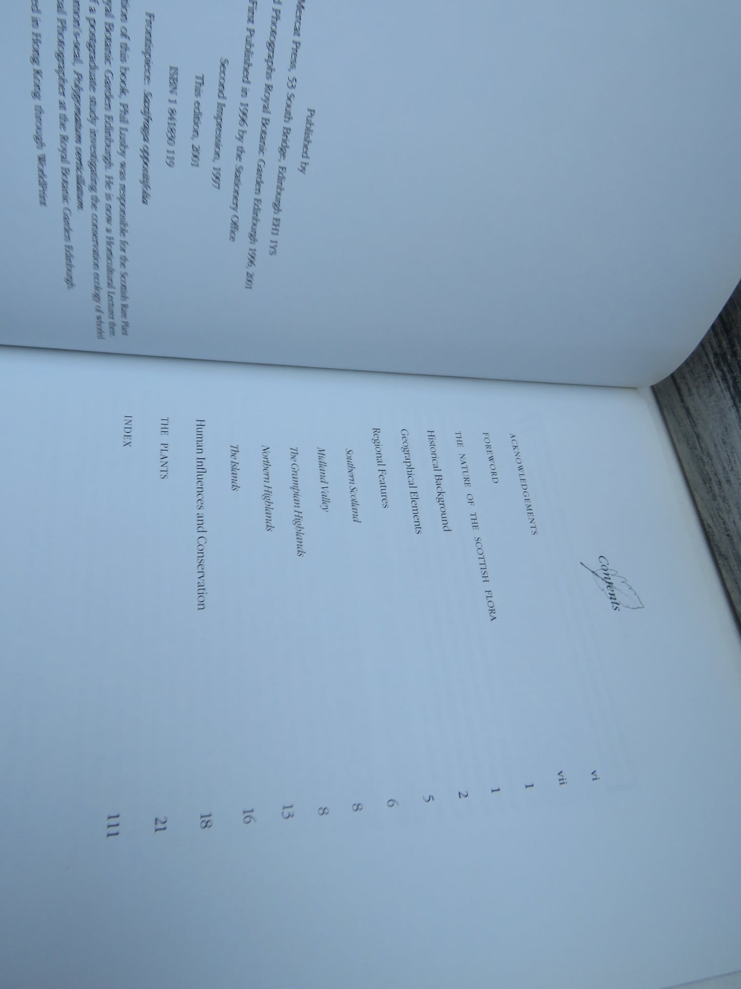 Scottish Wild Plants Their History, Ecology and Conservation By Philip Lusby and Jenny Wright 2001