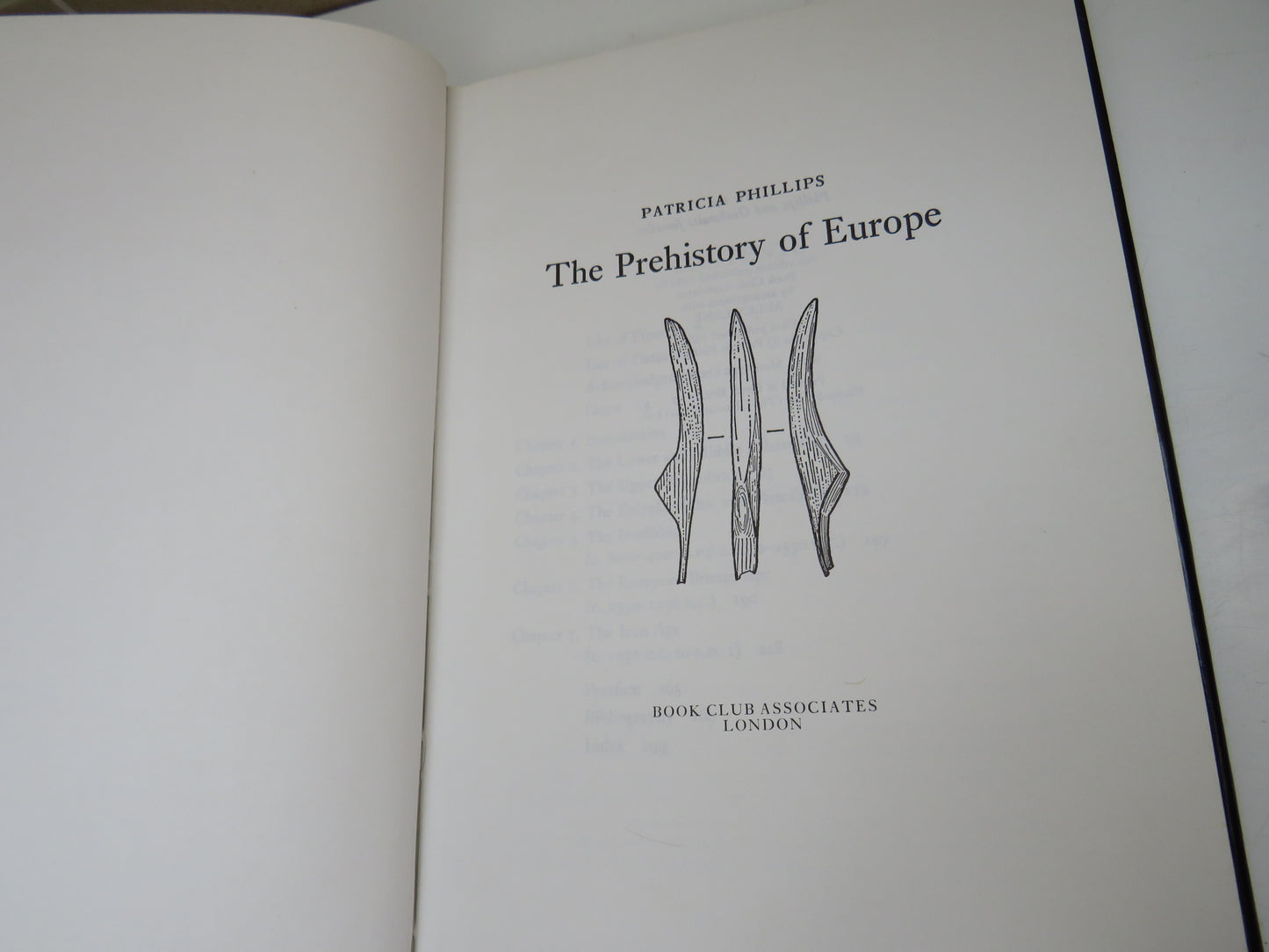 The Prehistory of Europe by Patricia Phillips, 1980