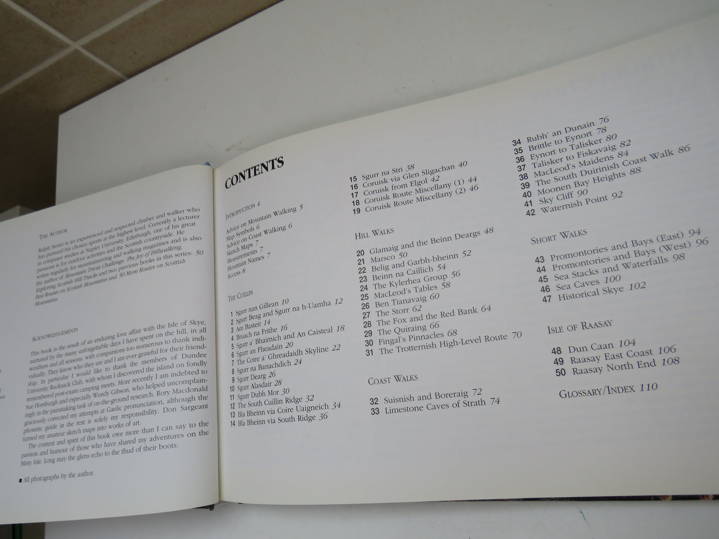 50 Best Routes on Skye and Raasay by Ralph Storer, 1996