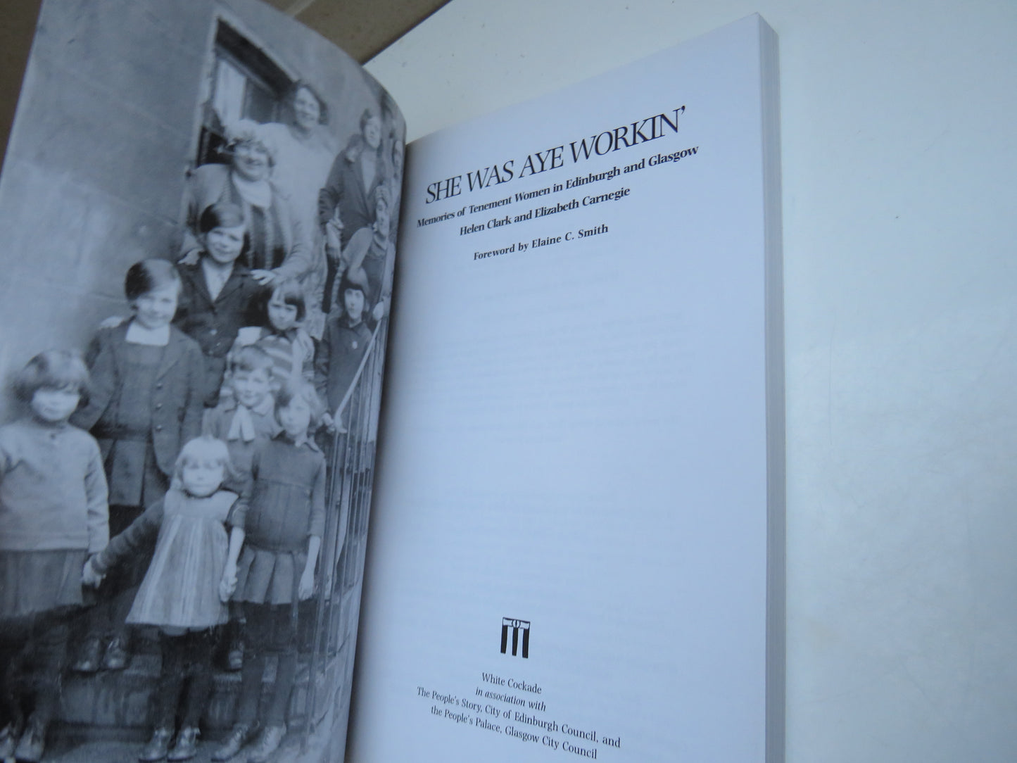 She Was Aye Workin', Memories of Tenement Women in Edinburgh and Glasgow by Helen Clark and Elizabeth Carnegie, 2003