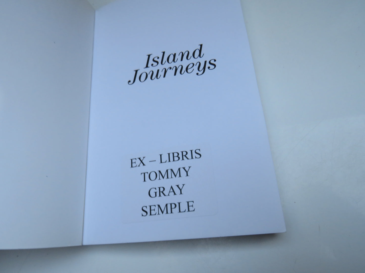 Island Journeys, A Countrywoman's Travels by Bessie Skea, 1993
