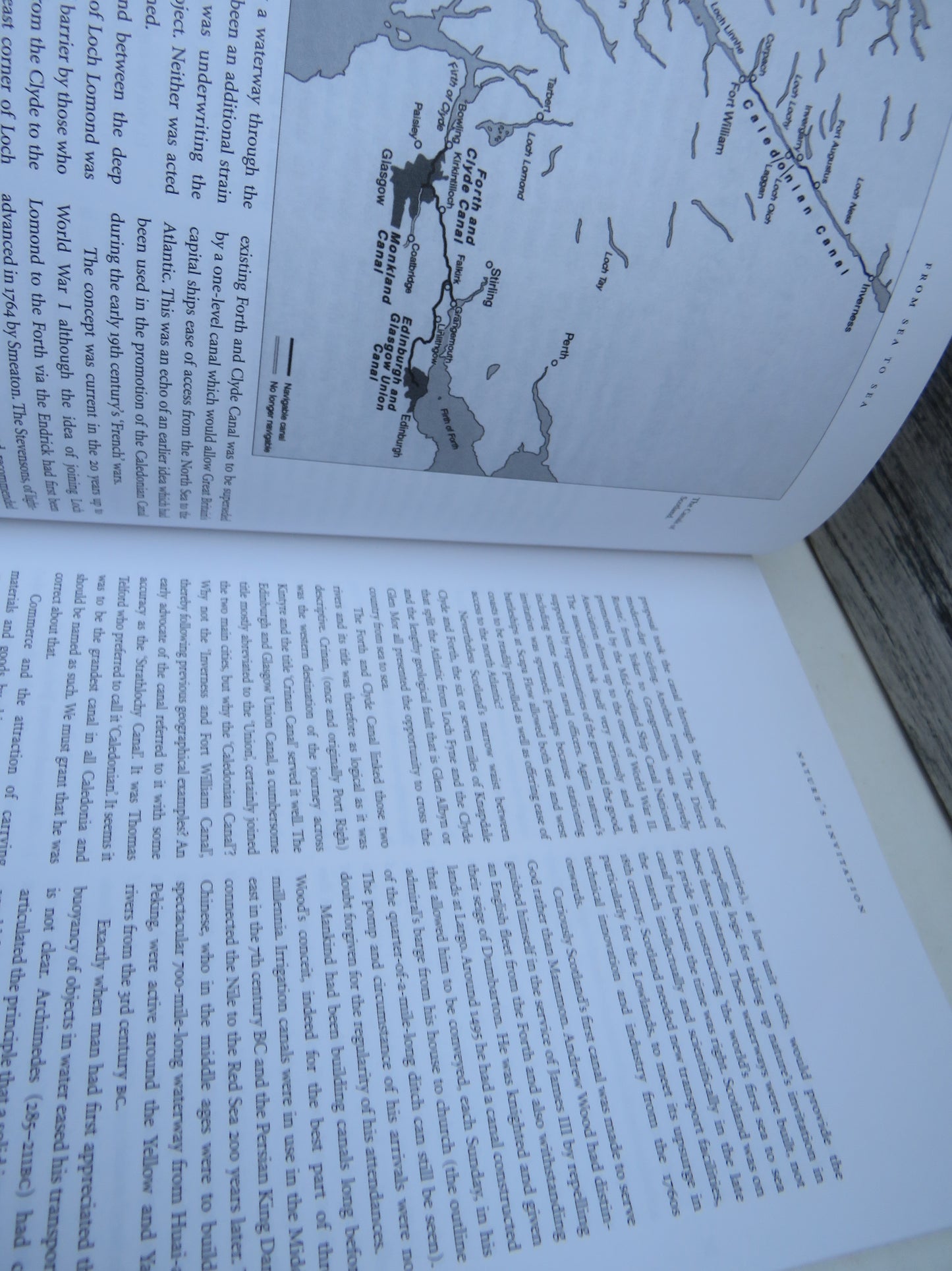 From Sea To Sea A History of The Scottish Lowland and Highland Canals By Len Paterson 2006