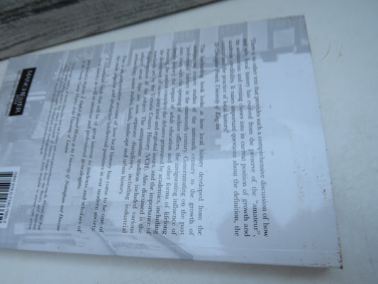 Writing Local History By John Beckett 2007