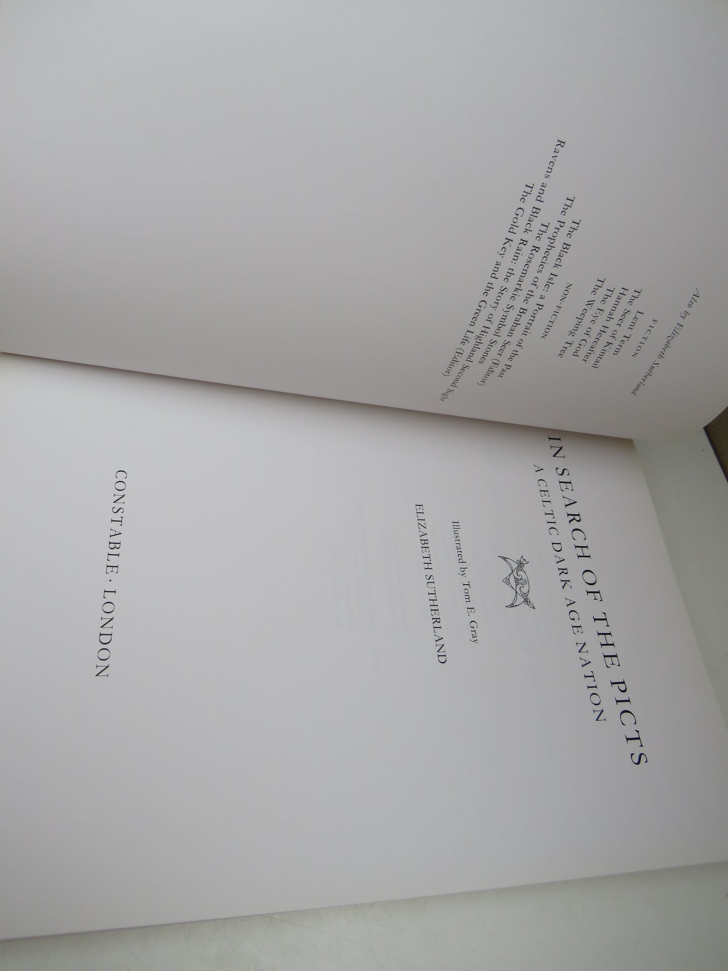 In Search Of The Picts A Celtic Dark Age Nation By Elizabeth Sutherland 1996