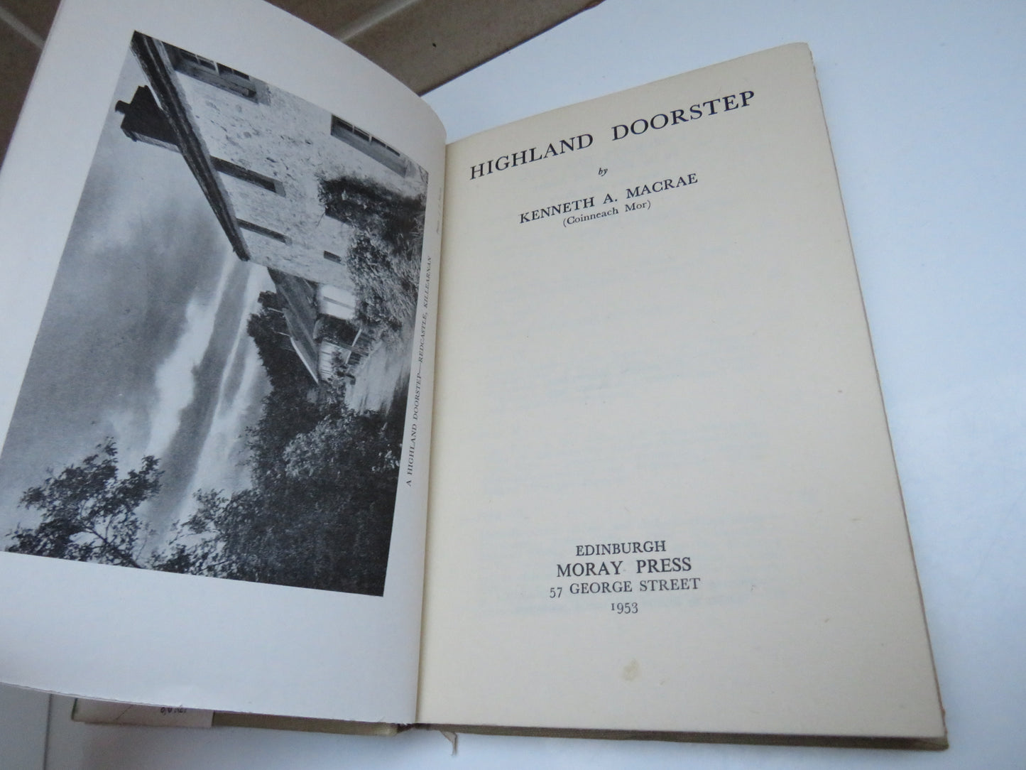 Highland Doorstep (Coinneach Mor) by Kenneth A. Macrae, 1953
