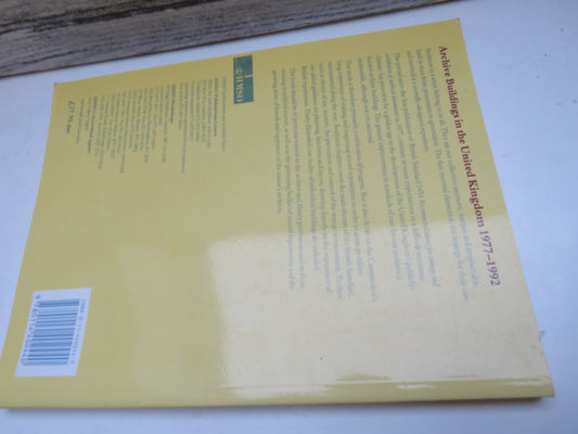 Archive Buildings In The United Kingdom 1977-1992 By Christopher Kitching 1993