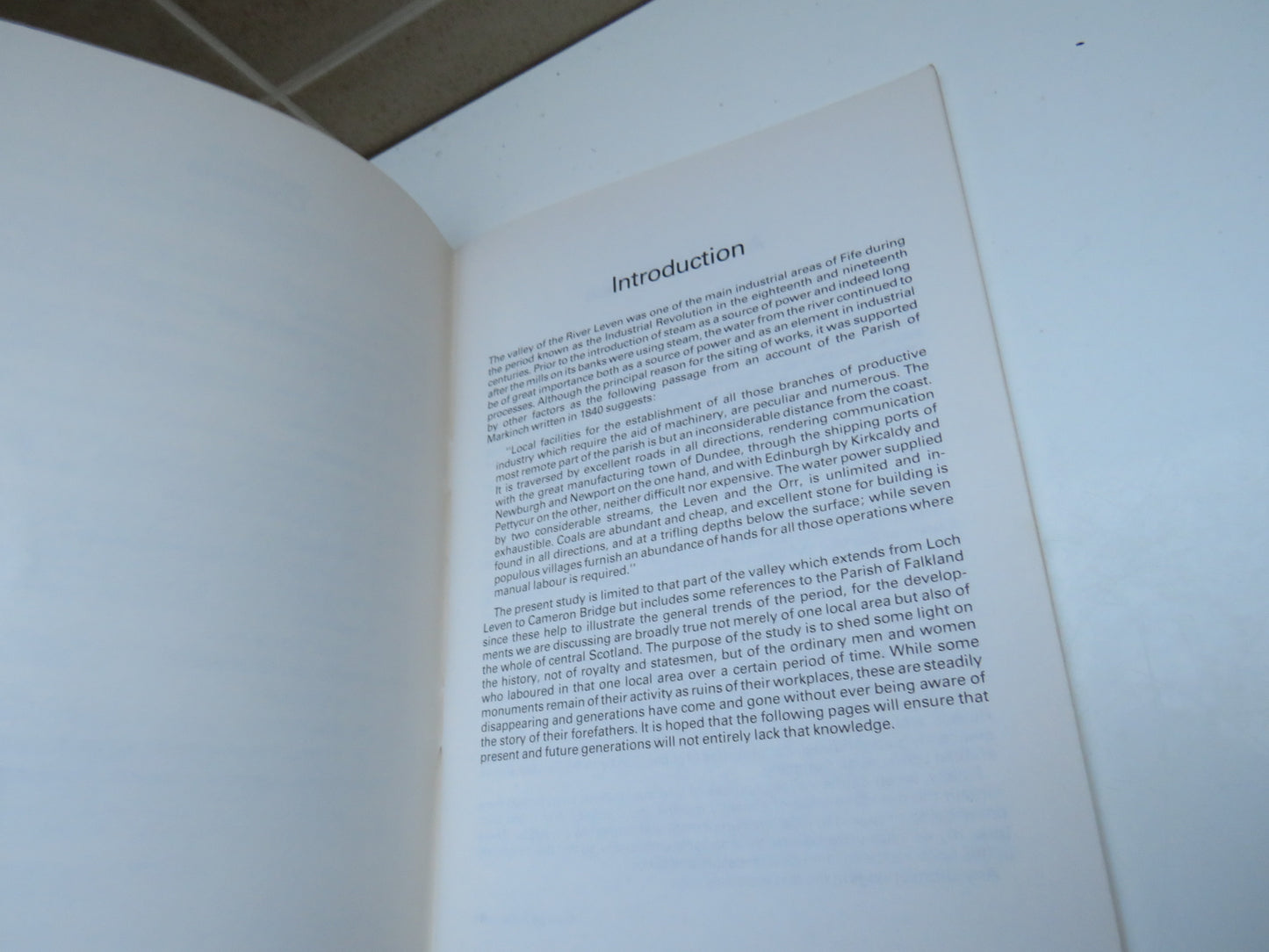 The Past at Work, Around the Lomonds, by G. P. Bennett
