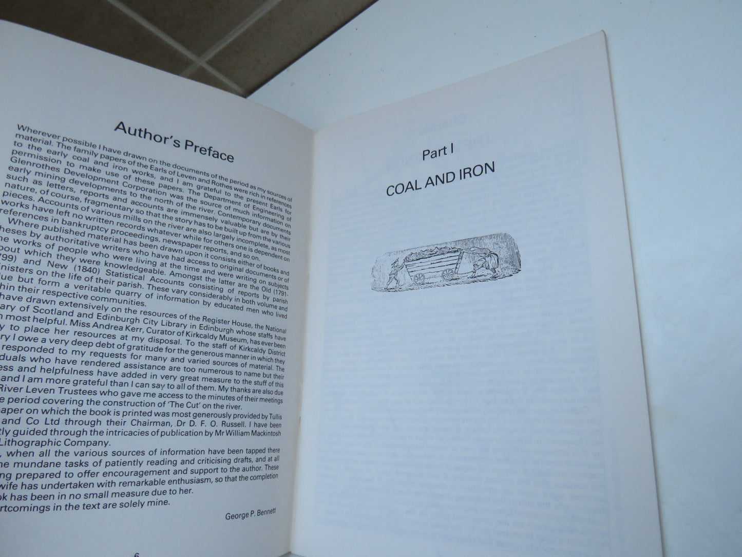 The Past at Work, Around the Lomonds, by G. P. Bennett