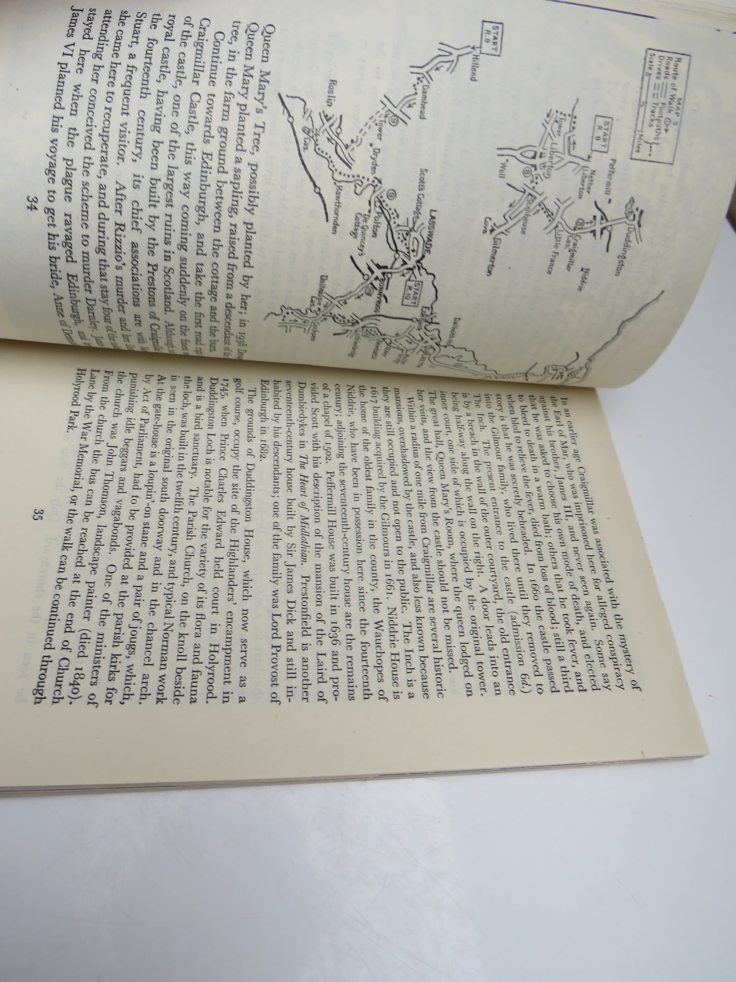 Lothian Walks Rambles From Edinburgh By D.G. Moir 1946