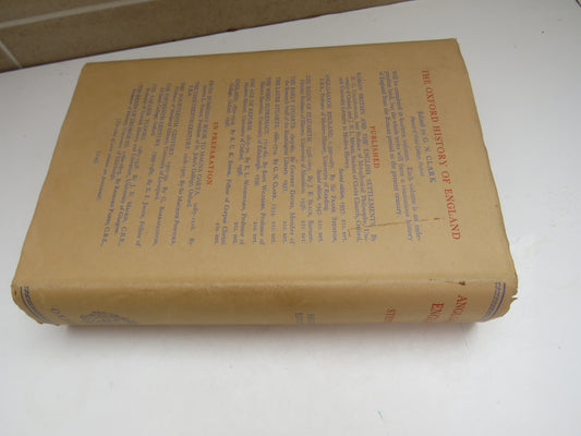 Anglo-Saxon England By F. M. Stenton 1950